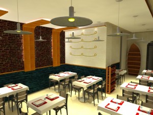 Proyecto de reforma e interiorismo de restaurante